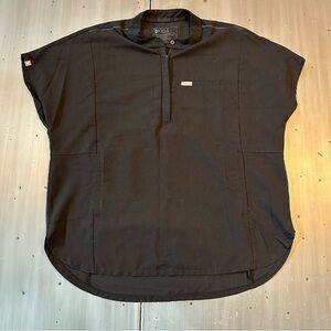 Figs Montex Black Women’s Scrub Top Size XL